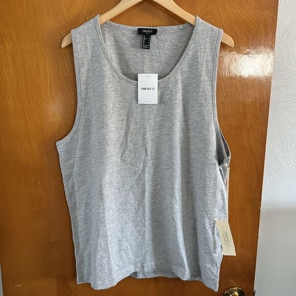 Gray Tank Top Mens Large - Picture 1 of 2